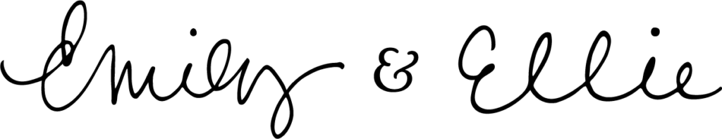 emily + ellie signature